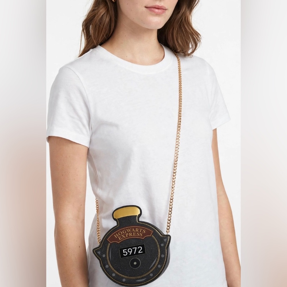 Skinny Dip Hogwarts Express 5972 Round Crossbody Bag Purse Harry Potter